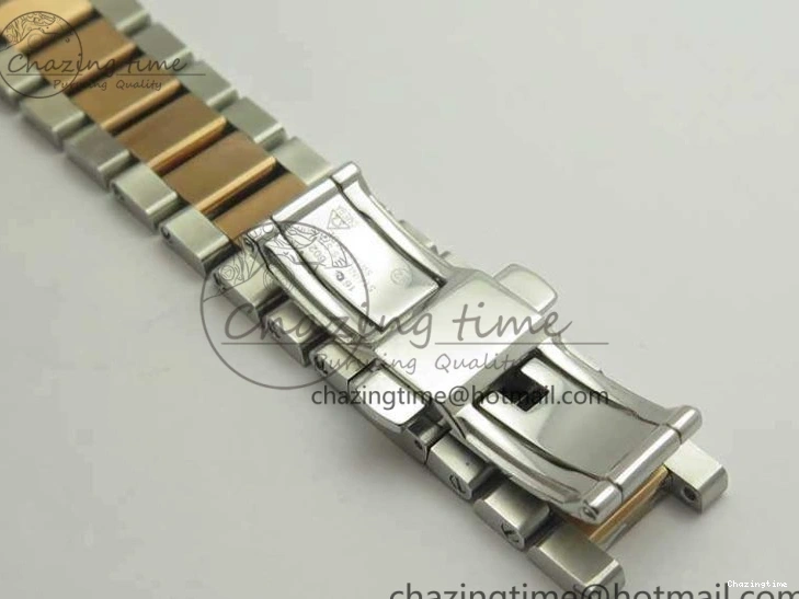 0106 Thermal Speedmaster ’57 Co-Axial SS RG OMF 1:1 Best Edition White Dial On SS RG Bracelet A9300 (Free Leather Strap) 8074